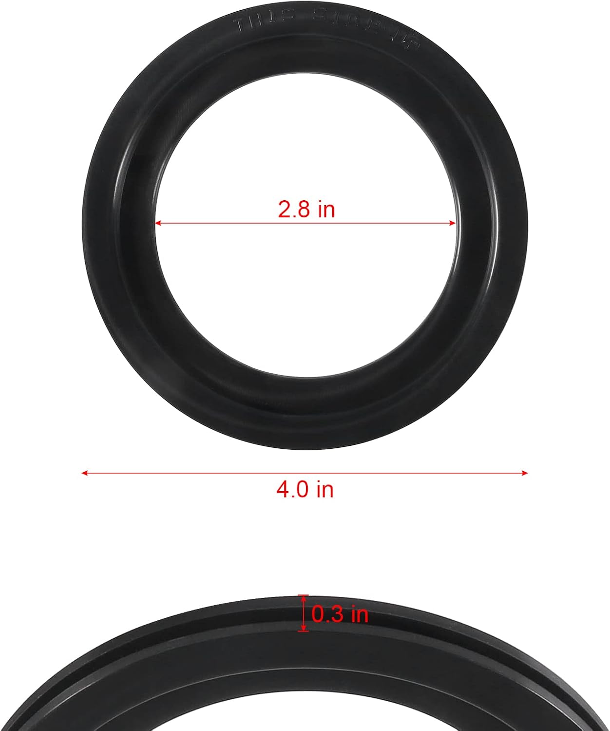 3pcs for Dometic -Compatible Flush Ball Seal for 300/310 / 320 RV Toilets - Comparable to Parts Number 385311658 Kit - Ideal Replacement Gasket (3pcs)