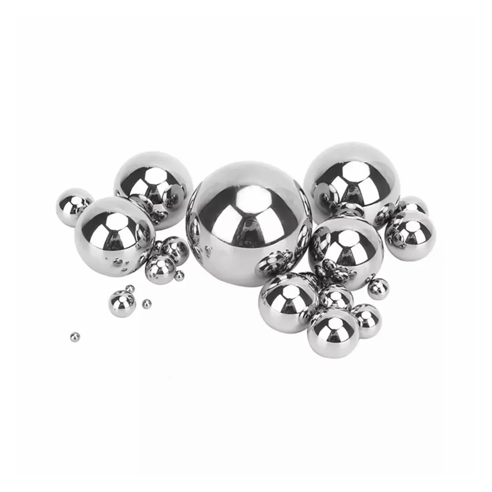 10~1000 Uds 304 bolas de acero inoxidable cuentas esféricas(200Pcs,7.144mm)