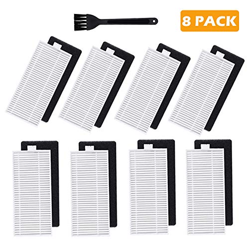 Jorllina Replacement Parts Filters Compatible with Ecovacs DEEBOT N79s N79 N79W N79T Deebot
