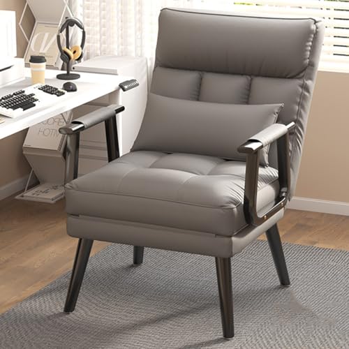 Chaise de loisirs robuste réglable en cuir premium contre la fatigue