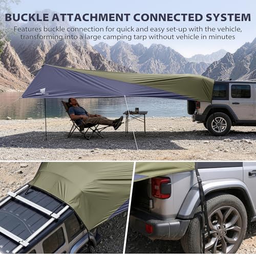GEERTOP Blackout Car Tailgate Awning