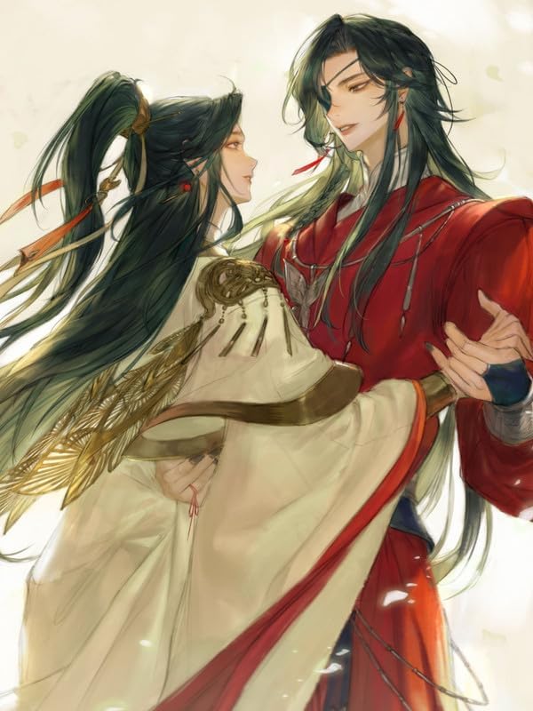 5D DIY Diamond Painting Kit Anime Tian Guan Ci Fu,Diamond Painting Complete Diamond Home Wall Decoration,G7,60x80cm