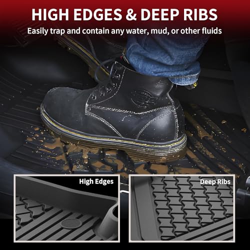 Image of LASFIT Floor Mats for 2022-2026 Lexus NX350 NX250 with Cargo Mat
