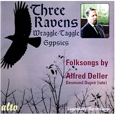 Three Ravens/Wraggle-Taggle Gypsies: Folksongs By Alfred Deller