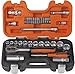 Price comparison product image Bahco S330 Socket Set 34 Piece 1/4 and 3/8 Square Drive