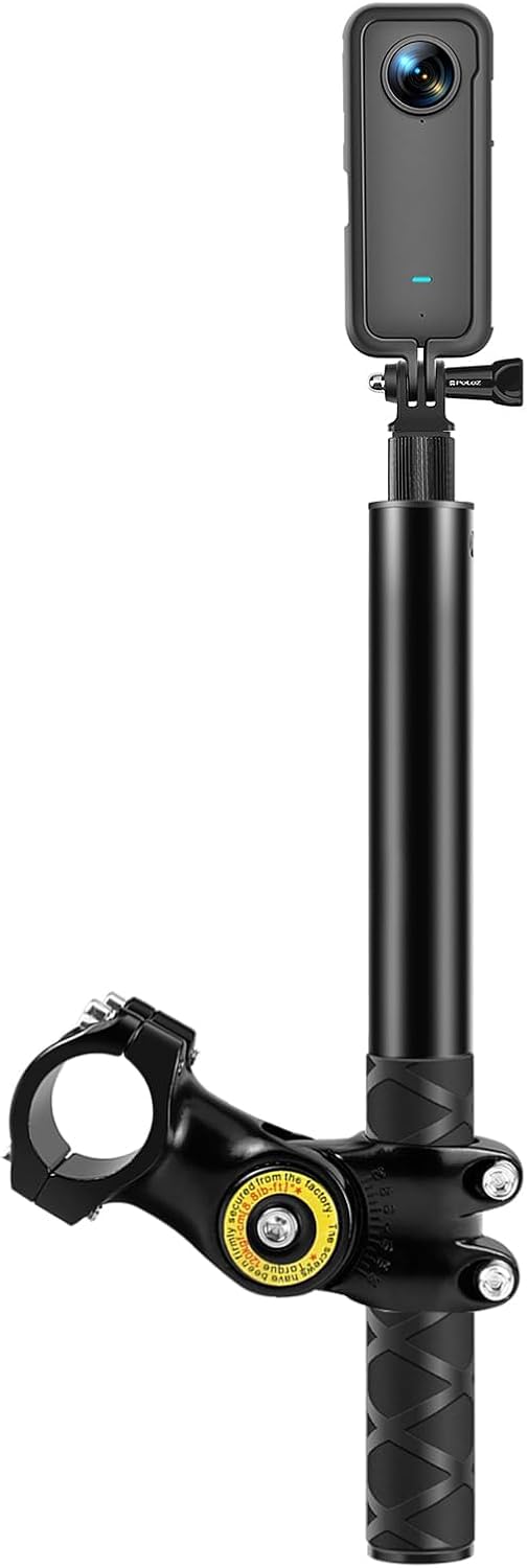 SHOPEE 44inch Motorcycle Bike Camera Bracket Leg Guard Handlebar Mount Selfie Stick Monopod Pole for Insta360 ONE X3/X2, ACE PRO, Hero 13/12/11/10 & Other Cameras/Stable Shooting for Action Cameras-picture-15