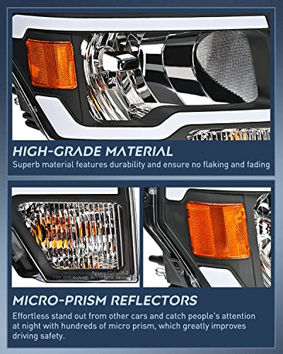 Image of Nilight Headlights Assembly for Ford F150 F-150 2009-2014