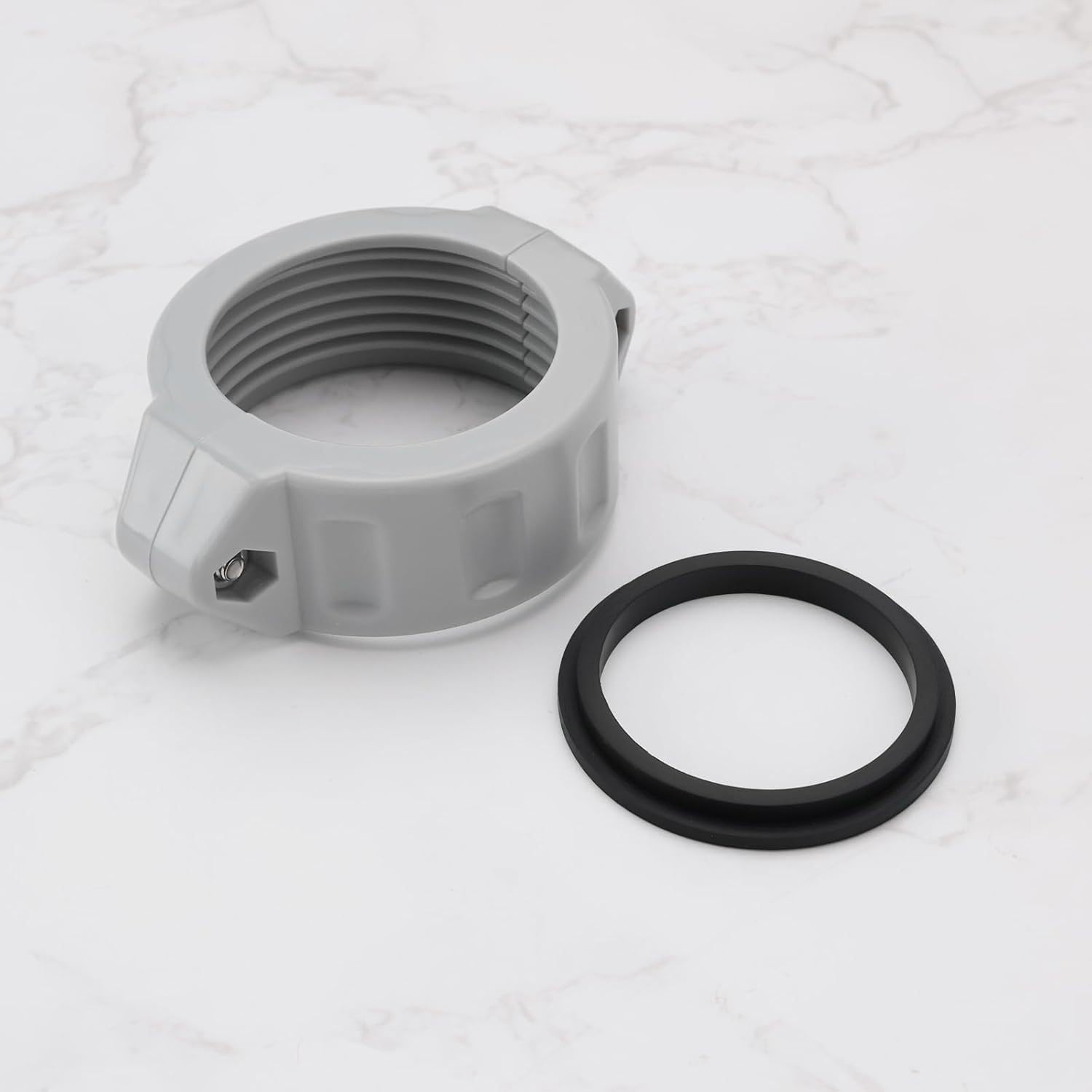 Conector con junta para P06574 / P6H624 - Pieza de repuesto para Lay-Z-Spa A, conector de manguera de spa (1 o 2 unidades) (2 unidades)