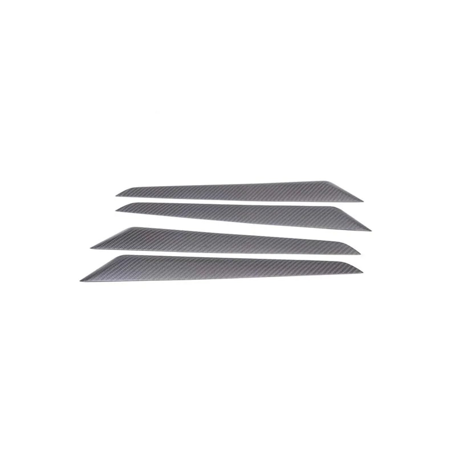 Interior Trim for Maserati for Ghibli 2014-2019 Interior Door Panel Cover Real Carbon Fiber Modification Automotive Sticker Cover Trim Sticker(Matte Carbon)