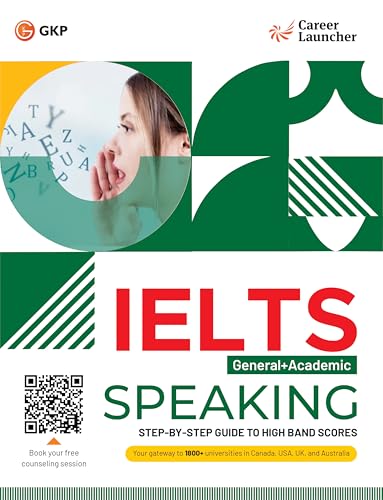 Image of GKP IELTS 2025 Set of 6 Books for Academic+ General Test by Career Launcher (Reading, Listening, Writing, Speaking, Grammar and Aviator) Edition| English Books