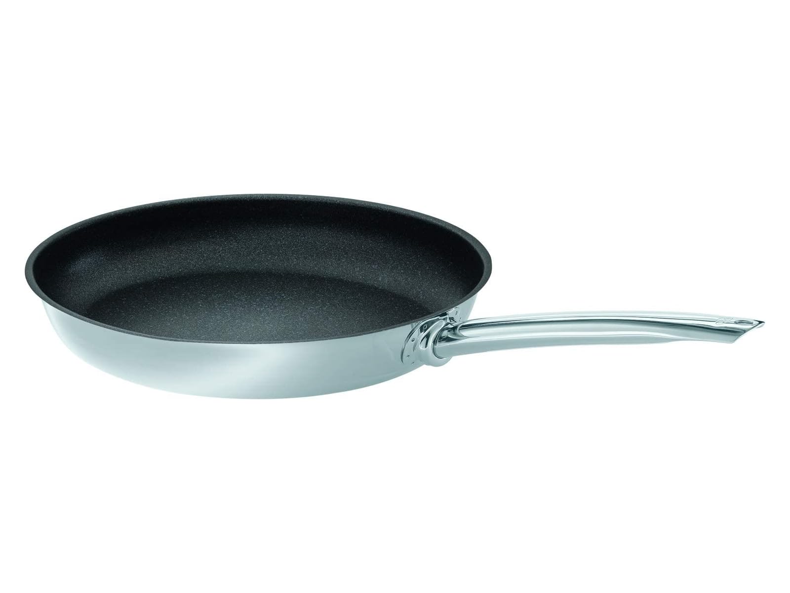 RÖSLE MULTIPLY Bratpfanne, Hochwertige Pfanne mit robuster Antihaftbeschichtung ProResist, 24 cm, Edelstahl Mehrschichtmaterial, Induktionsgeeignet, Spülmaschinengeeignet