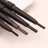 Scala 2016 New Waterproof 5 Colors Eye Brow Eyeliner Eyebrow Pen Pencil With Brush Makeup Cosmetic Tool (Grey)