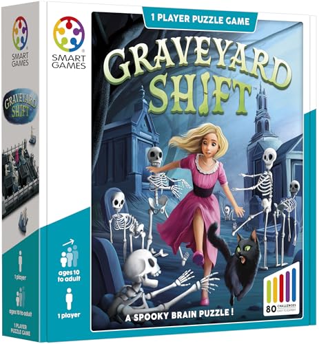 SmartGames Graveyard Shift Juego Lógico de Puzzle miniatura 3