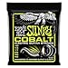 Ernie Ball Regular Slinky Cobalt Electric Guitar Strings, 10-46 Gauge (P02721)