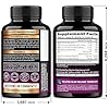 Iron Supplement for Women - Iron 65mg (Ferrous Sulfate 325mg) - Stomach Friendly | Slow Release Iron | High Absorption - Vitamins C, D3, B6, B12 & Folate - Iron Level & Energy Support - 60 Capsules #1