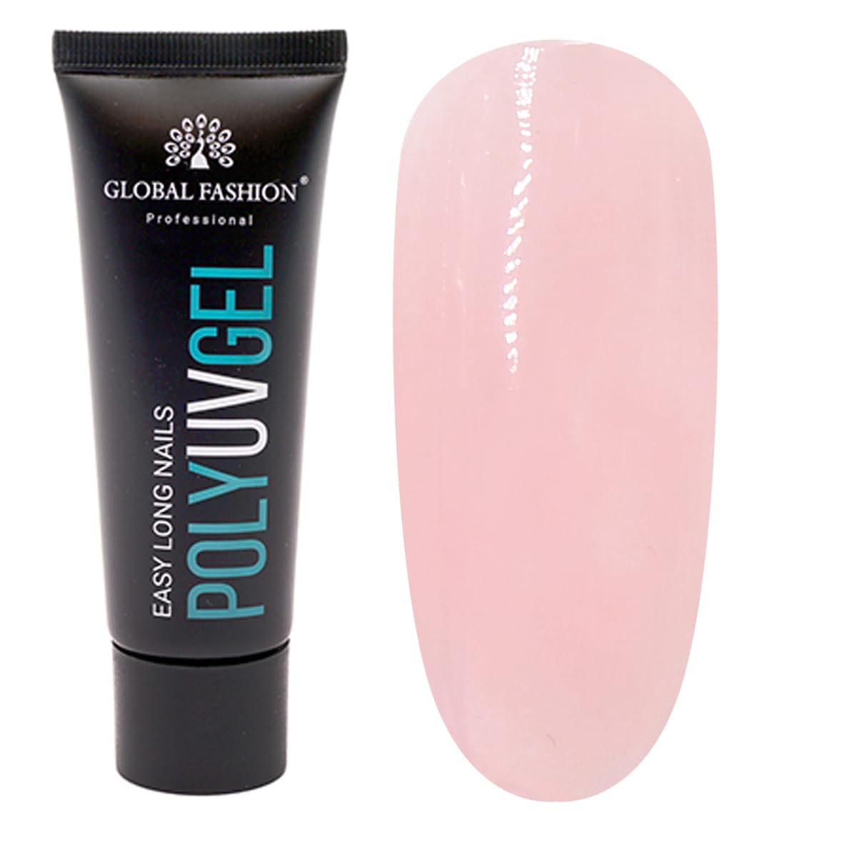 Get Glamorous Long Nails with Poly UV Gel (Polygel) Global Fashion 30 G 11 - Easy Application for Effortless Style!