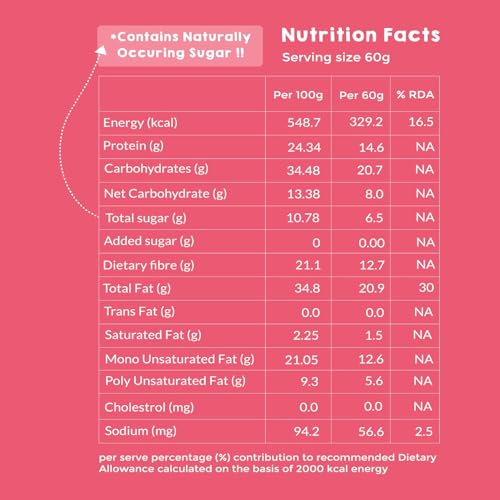 Image of Kilobeaters Clusters Muesli, Low Carb Breakfast Cereals With High Protein, No Added Sugar, Diet Food, Berry (400 gm) Pack of 1