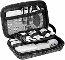 IWOWHERO De Rangement Pour Chargeur Portable Organisateur De Câbles USB