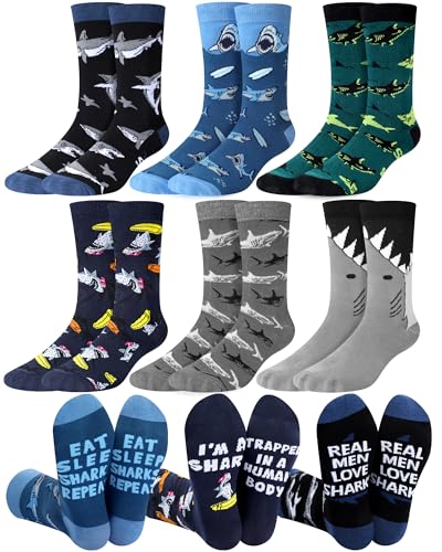Ocean Animal Crew Socks Gift Set