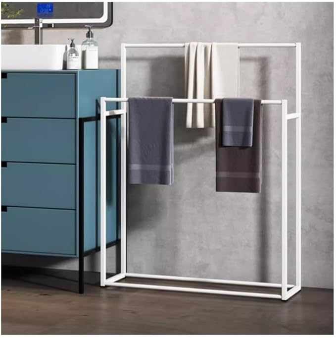 Modern Floor-Standing Towel Rack - Multifunctional Bathroom, Stylish ...