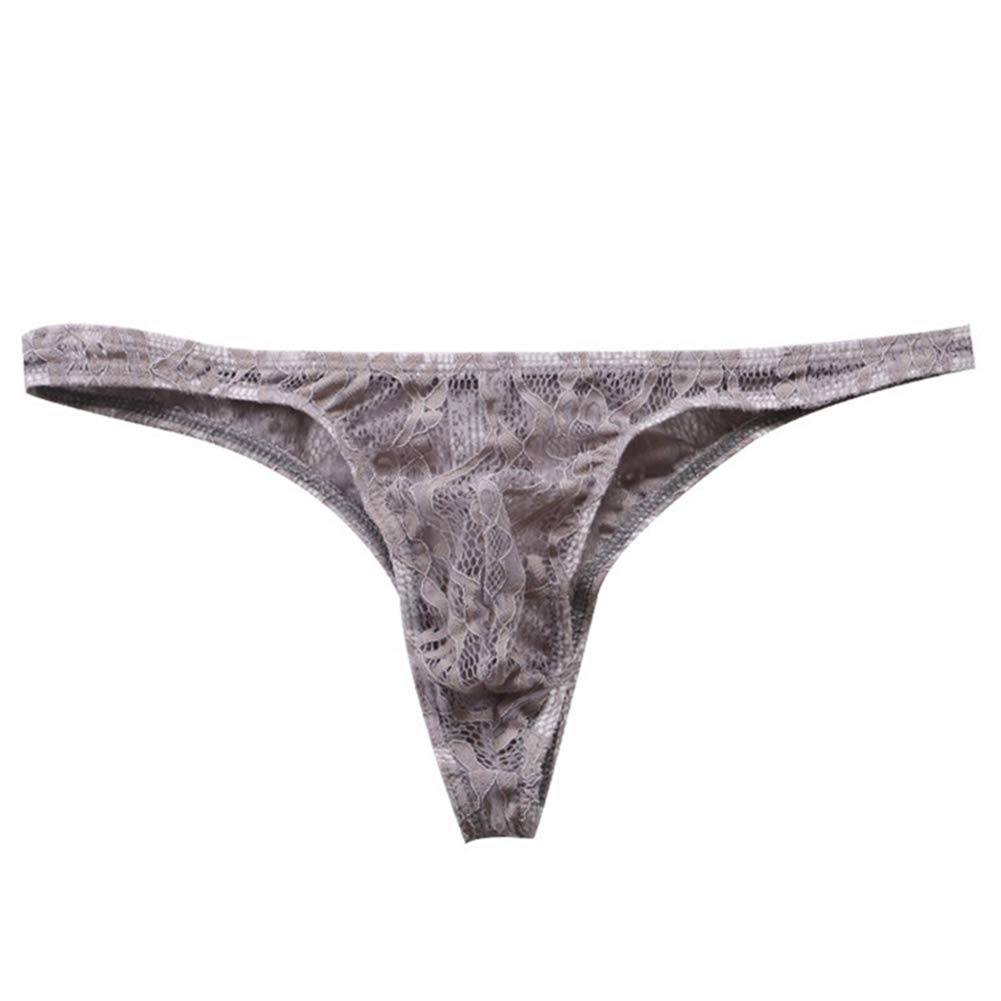 VemeFufu Uomo Boxer Slip Sexy Pizzo Intimo Perizoma Tanga String Uomini Hot Vita Bassa Elastici Thong Mankini Maschile Mutande 113035802 - Foto 10