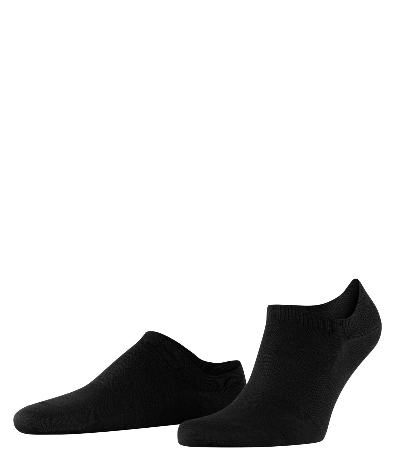 Falke Men's Black 3000 Climawool M In Temperature-Regulating No-Show Plain 1 Pair Liner Socks, 8.5-9.5