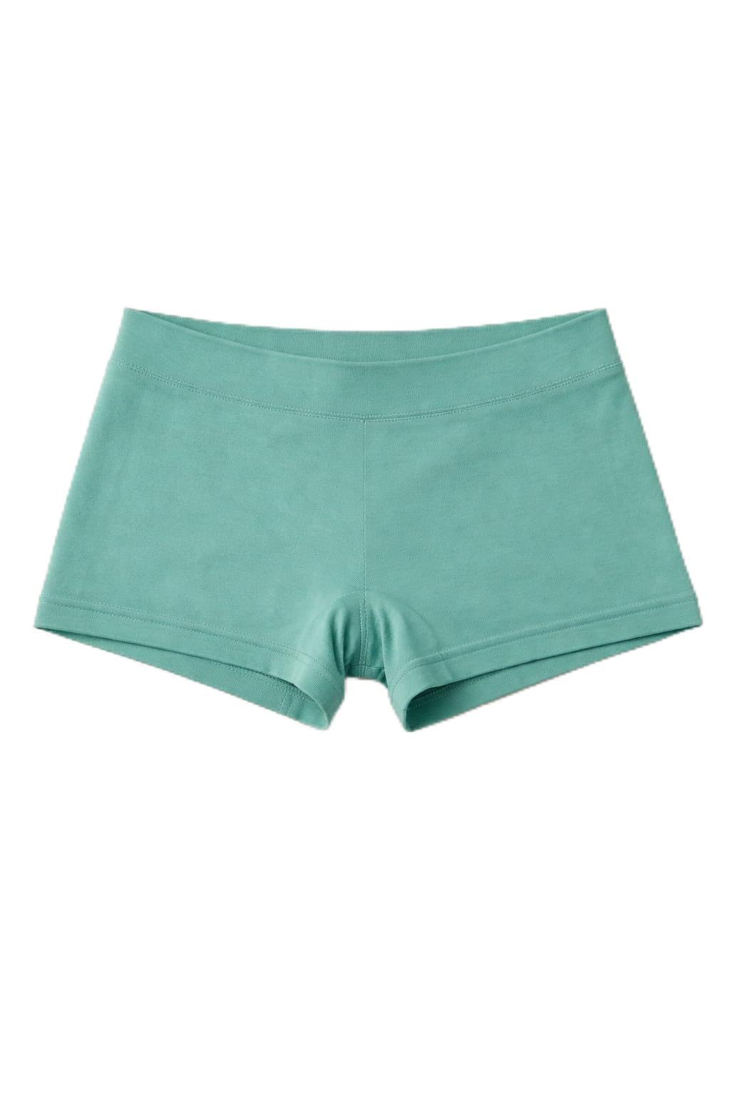 Women's Seamless Cotton Boyshorts (Pack of 1) (GB00TG1_Teal Green_XL)-image-27
