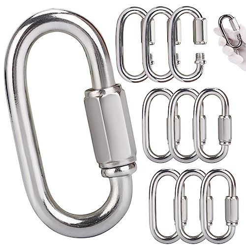 Hannger Quick Link Karabiner M8-10pack