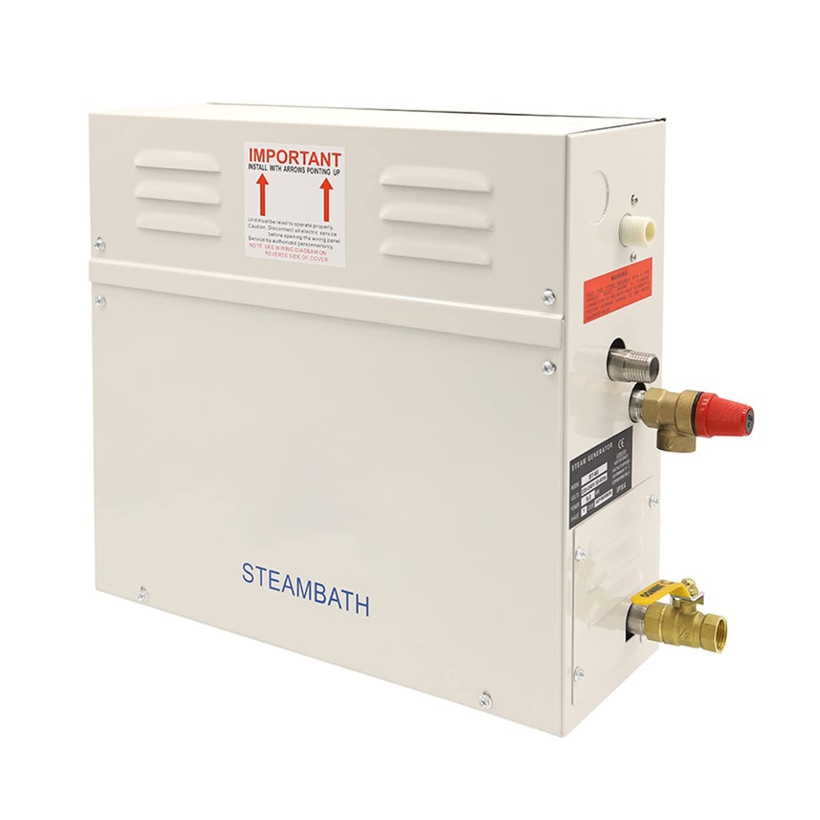 Piec do sauny Elektryczny piec do sauny 6kW Generator pary Series Oryginalne fabryczne sauna pary prysznicowa generator kąpieli parowej do odpowiedniego ogrzewania przestrzeni Podgrzewacz do sauny par