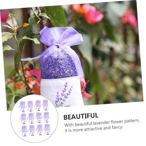 Sachets de lavanda con bolsitas de gasa 24 piezas miniatura 3