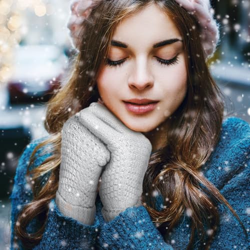 Trifabricy Womens Winter Gloves, 4 Pairs Touchscreen Gloves forCold Weather - image 2