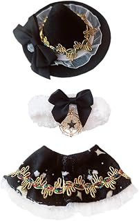 niannyyhouse　10cm-15cm ぬいぐるみ 服　帽子　スカーフ　ショール　魔法のマントセット　綿人形 衣装　着せ替え