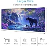 Podkładka pod mysz Podkładka pod mysz Gaming, Podkładka pod mysz do gier na biurko, duża, rozmiar 700x300, XXL(900x1800x3 mm)