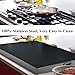Stainless Steel Gas Stove Top Cover, Noodle Board Cooktop Cover, Kitchen Organizer for Gas and Electric Stove Range Expanding Kitchen Space, Large Size 30