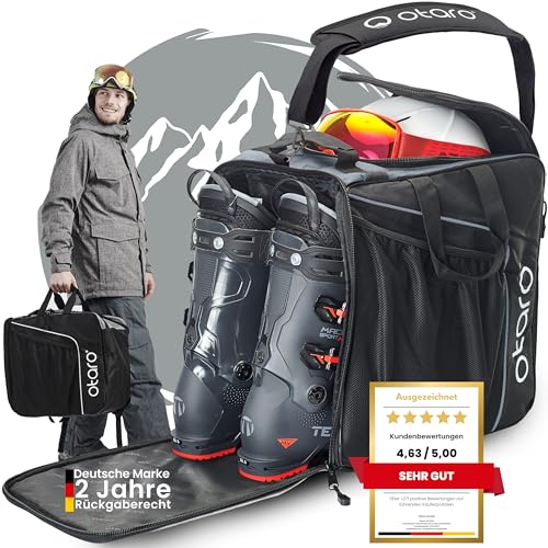 Otaro Skischuhtasche mit Helmfach (Classic | 44 L...