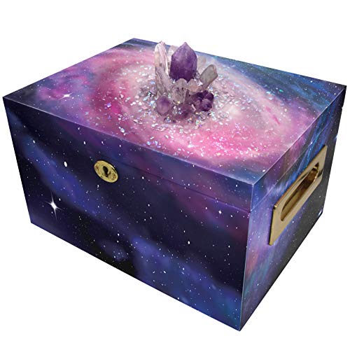 Image of Amethyst Crystal Cremation Urns for Human Ashes Adult Female Urns for Ashes