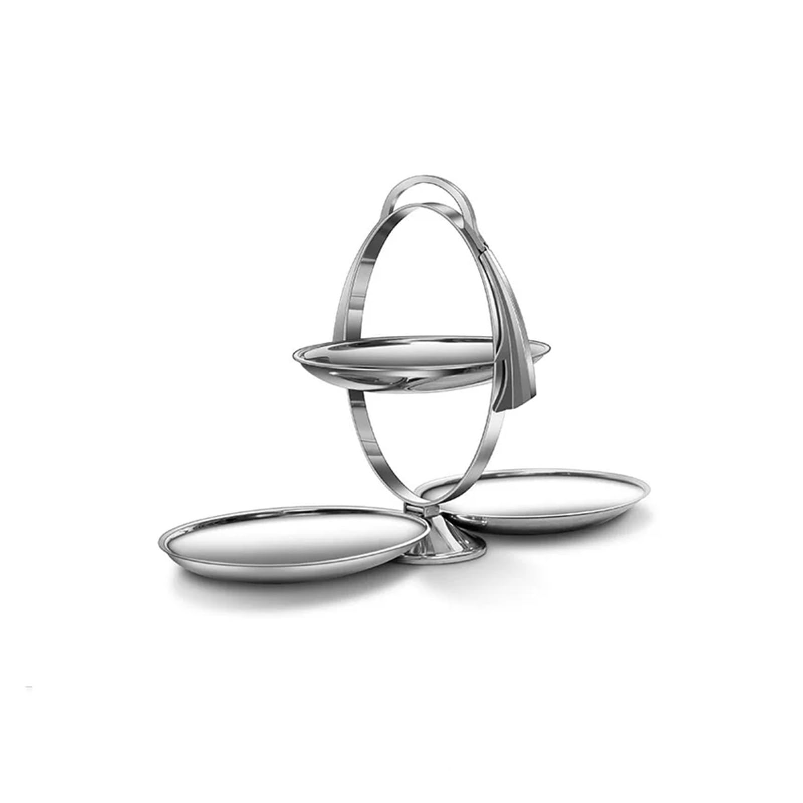 guiling-1986 Cake stands Affordable Luxury Folding Cake Stand, Afternoon Tea Platter, Fruit , Hotel Supplies, Housewarming Gift Dessert stands