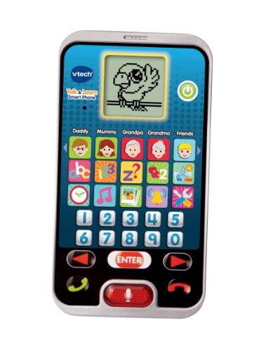 VTech- Talk & Learn Smart Phone Hablar y Aprender teléfono Inteligente, Multicolor (139303)