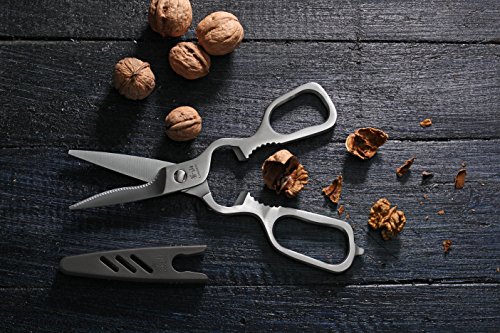 Cangshan 1021233 D Shape Forged Stainless Steel Shears Satin Finish thumb #5