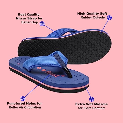 Image of Ortho + Rest Extra Soft Slippers for Women | Doctor Ortho Slippers for Women | Orthopedic Flip Flops Footwear for Home Daily Use