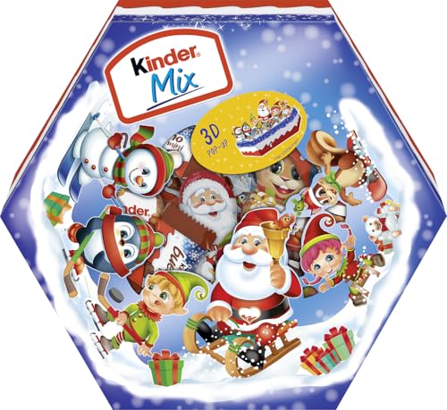 kinder Mix Weihnachtsteller – leckere Schokoladen-Spezialitäten aus...