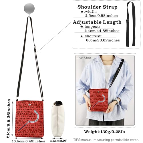 CMNIM Science Fiction Book Series Merchandise Book Lover Crossbody Bag Inspired Purse for Bookish Merch4