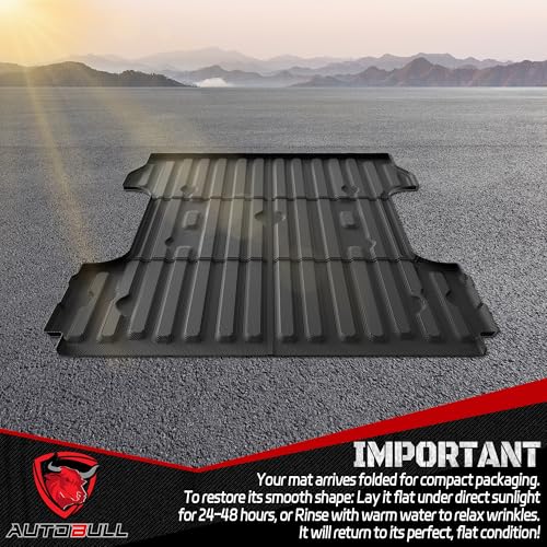 AUTOBULL Truck Bed Mat Bed Liner Fit for Ford F250 F350 F450 2017-2026 Super Duty (6.8FT,81.9" Bed), Not Fit Drop-in Liner by AutoBull - Image 5