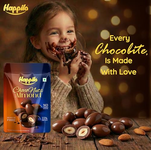 Image of Happilo Chocolate Nuts Almond 45g