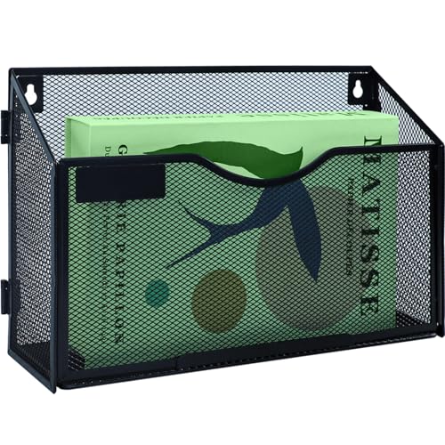 A4 Wall Mounted Mesh File Holder