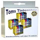 epson stylus 620 fwd hohe Füllmengen 20 XL Druckerpatronen kompatibel für Epson T1291 - T1294 Epson Stylus Office BX 305 F BX 320 FW BX 525 WD BX 625 FWD SX 420 W SX 525 WD SX 620 FW mit Chip und Füllstandsanzeige