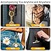 Tyqour Keep Fucking Going Sunflower Keychain for Women Sunflower Key Chain Open Locket Motivational Inspirational Gifts for Women Encouragement Best Friend Birthday Gifts Flower Bags Charms