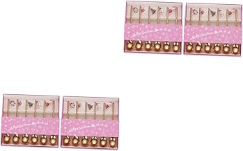 Amosfun 24 Pçs Colher De Natal Colheres De Aço Inoxidável Colher De Aço Inoxidável Colheres De Sobremesa Colher De Beber Colher De Açúcar Mel Colheres Conjunto De Talheres Colheres De