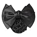 Shuohu Women Pro Bow Barrette Hair Clip Cover Bowknot Bun Snood Hairnet
