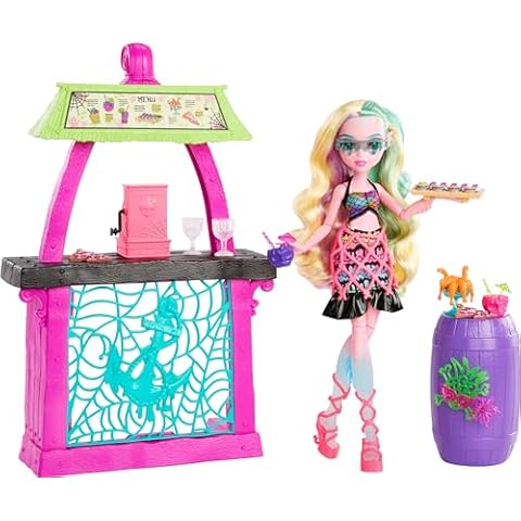 Monster High Lagoona Blue Snack Shack Playset Cover